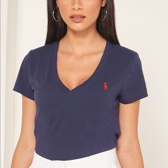 FRANKIE’S COLLECTIVES RALPH LAUREN CROP TEE - Picture 2 of 4